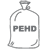 Sac Poubelle 130L Noir PEHD , vue  sac poubelle, qualité