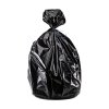 Sac Poubelle 130L Noir PEHD , vue sac poubelle ouvert